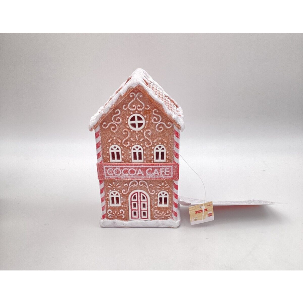 Target Bullseye Playground COCOA CAFE House Lighted Christmas Village 2023